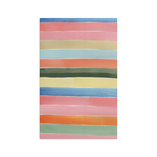 Vertical Stripes Soft Tea Towel