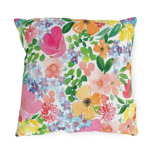 Happy Florals Outdoor Pillows