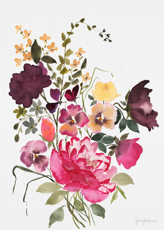 Enchanted Wildflowers Artprint