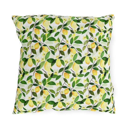 Lemon Outdoor Pillows